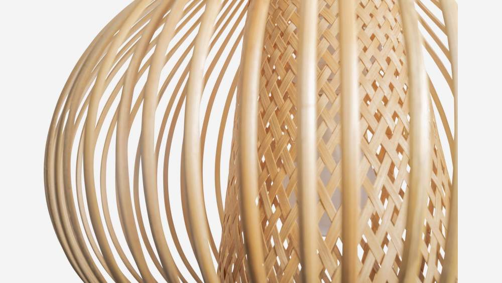 Lampenkap van bamboe - 40 cm - Naturel