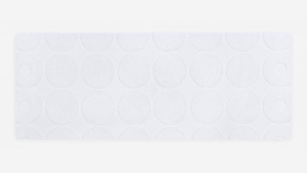 Badmat van katoen - 60 x 80 cm - Wit