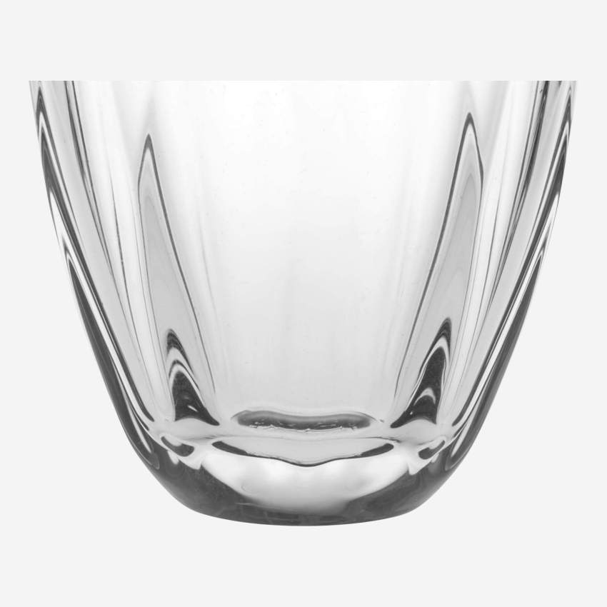 Bicchiere basso in vetro - Trasparente - Design by Christian Ghion