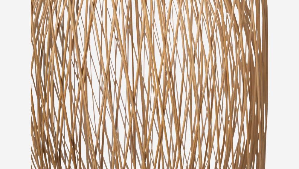 Laterne aus Bambus - 50 cm - Naturfarben