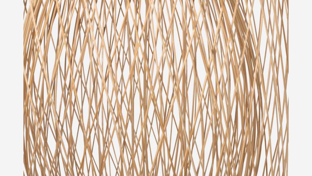 Laterne aus Bambus - 40 cm -Naturfarben