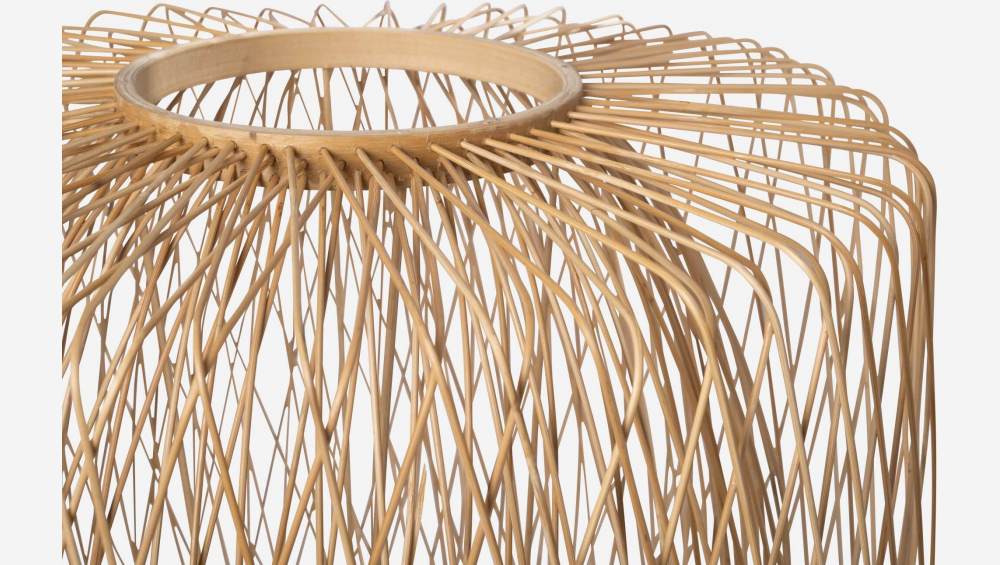 Lantaarn van bamboe - 40 cm - Naturel