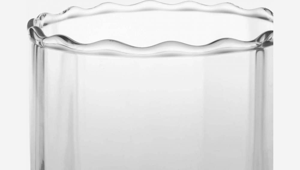 Glazen vaas - 10 x 10 cm - Transparant