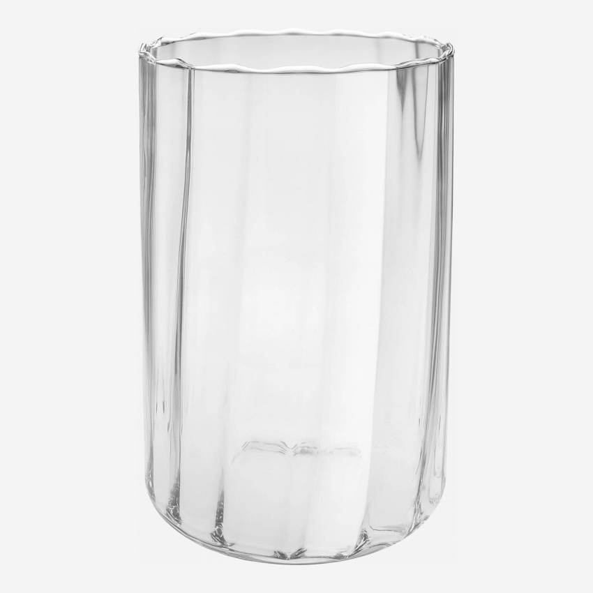 Glazen vaas - 22 x 32 cm - Transparant