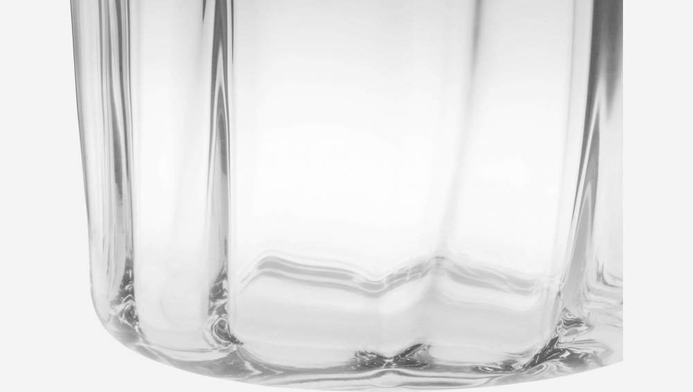 Jarra em vidro soprado - 22 x 32 cm - Transparente