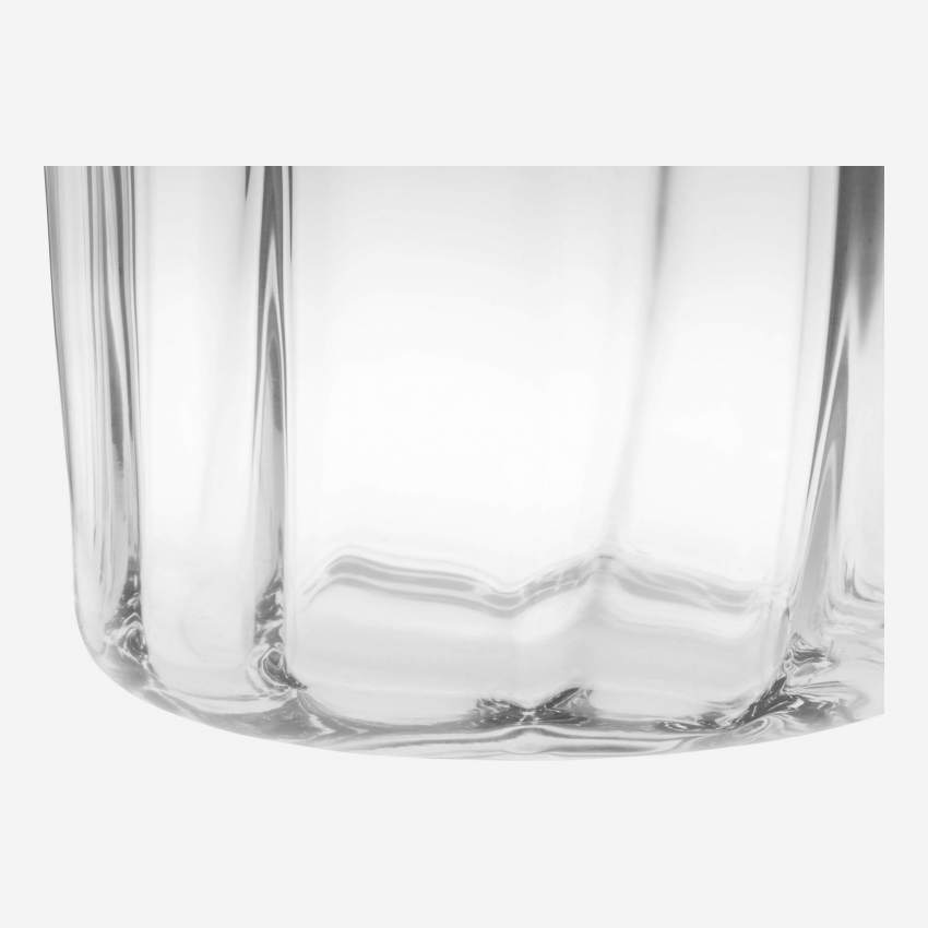 Glazen vaas - 22 x 32 cm - Transparant