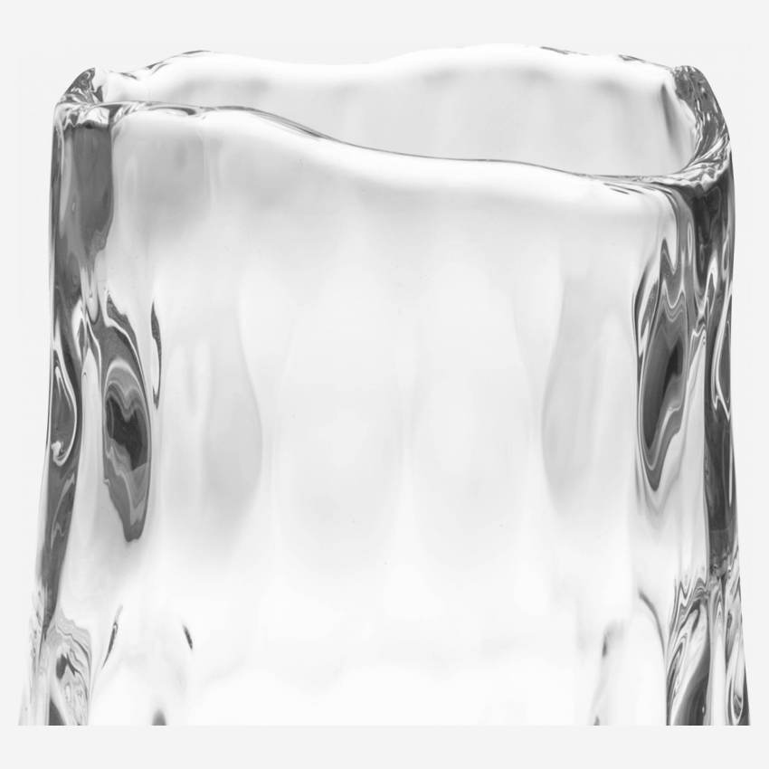 Glazen vaas - 14,5 x 30 cm - Transparant
