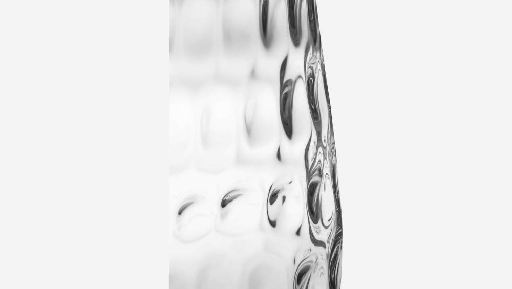 Jarra em vidro soprado - 14,5 x 30 cm - Transparente