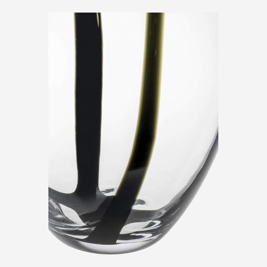 Jarra em vidro soprado - 20 x 53 cm - Transparente