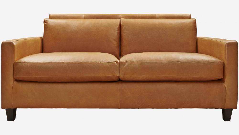 2-Sitzer Box Leder Sofa