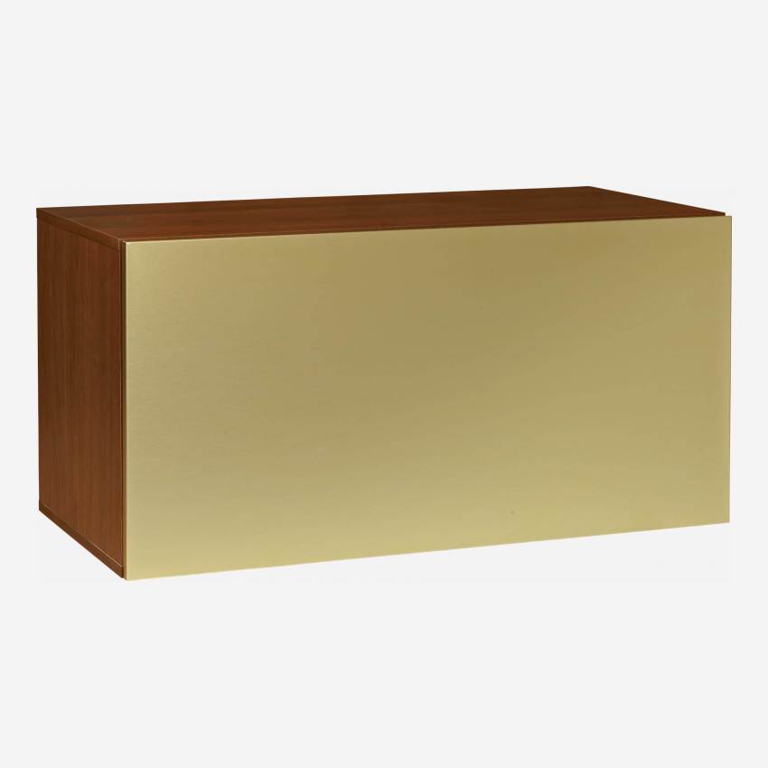 Modulare Box, bronzefarben