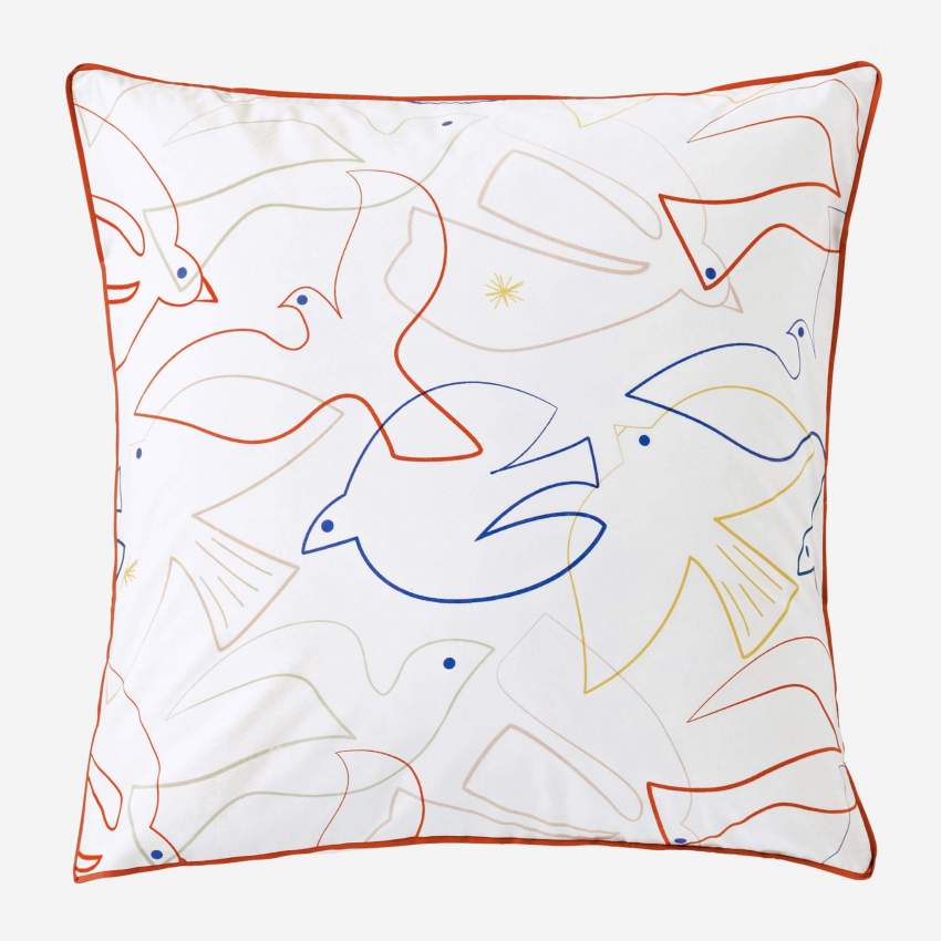 Parure de lit en coton - 140 x 200 cm - Multicolore - Design by Floriane Jacques