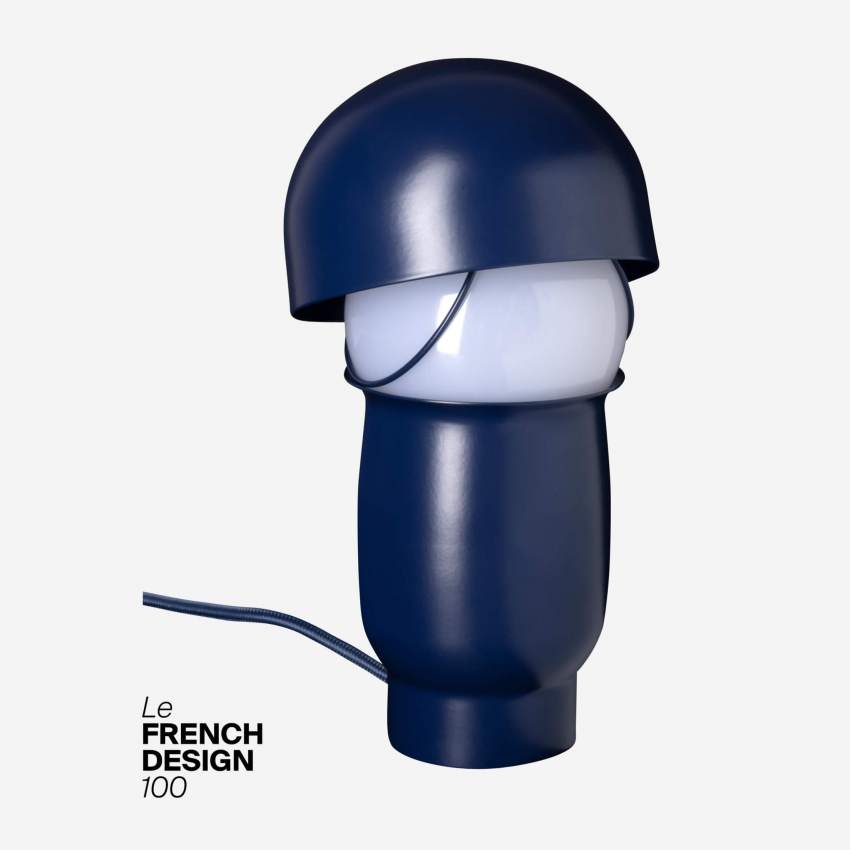 Candeeiro de mesa de metal - Azul - Design by Piergil Fourquié