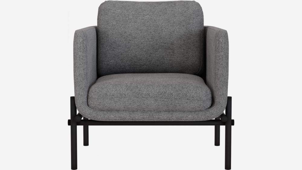 Fauteuil en tissu - Gris