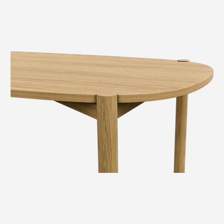 Ovale eiken tafel - Design by Marie Matsuura