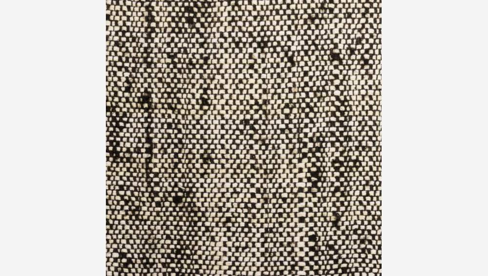 2er-Set Tischsets aus Baumwolle und Viskose - 33 x 48 cm - Grün und Grau