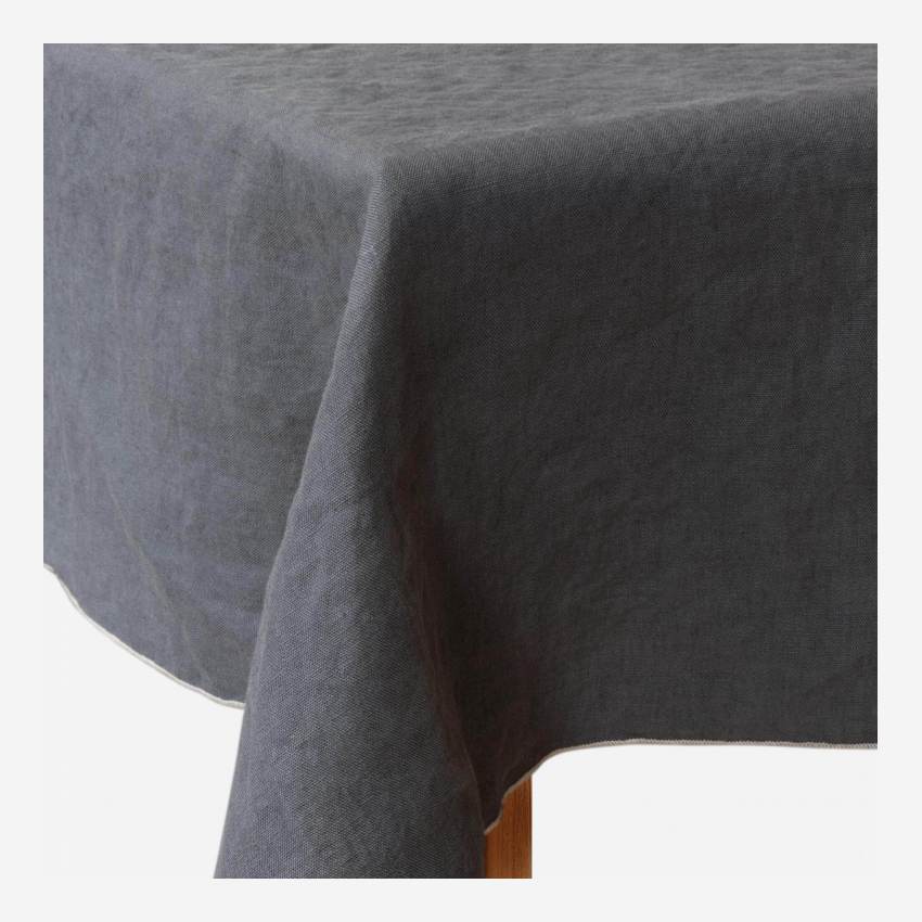 Tovaglia in lino - 150 x 250 cm - Grigio Antracite
