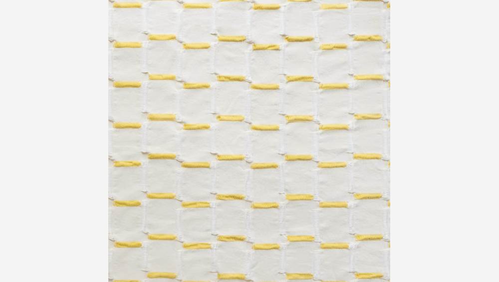 Bettüberwurf aus Baumwolle - 230 x 260 cm - Gelb