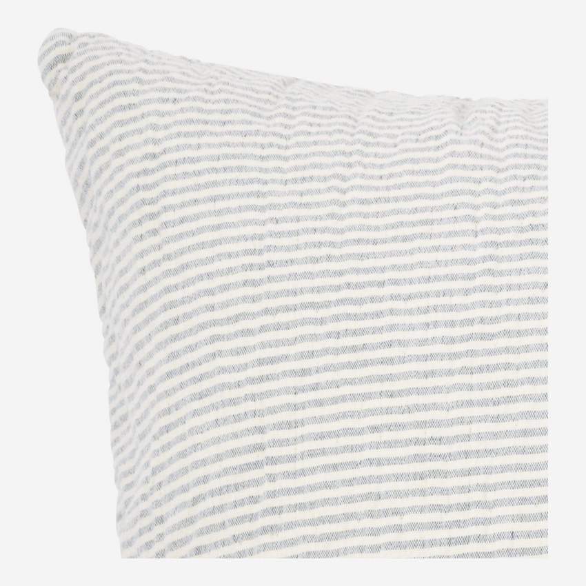 Cojín de algodón – 45 x 45 cm – Azul cielo