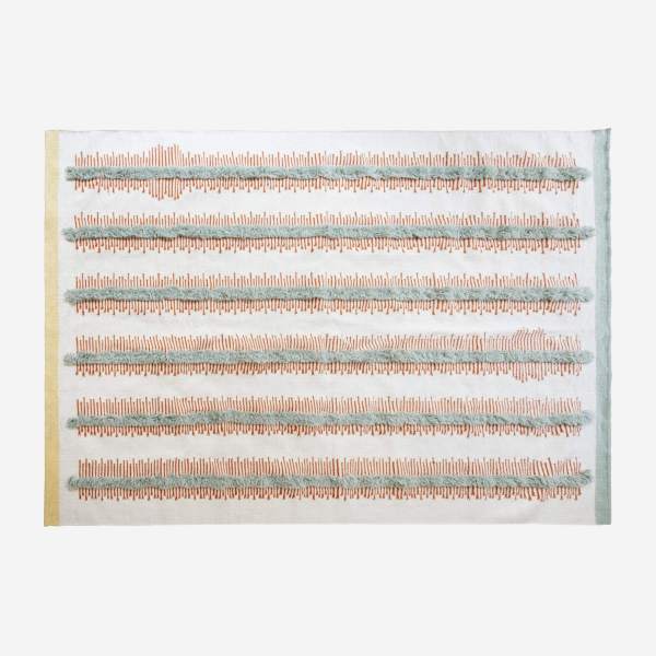 Met de hand getuft geweven tapijt - 170 x 240 cm - Multicolor - Design by Floriane Jacques