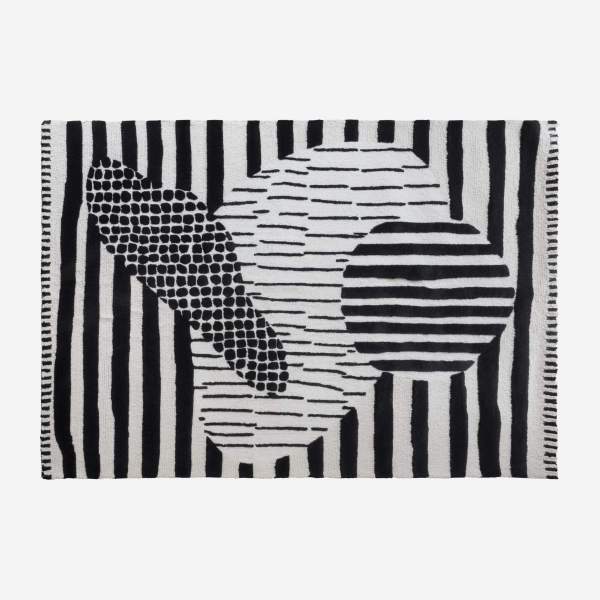 Getuft tapijt van wol - 170 x 240 cm - Motief van Floriane Jacques