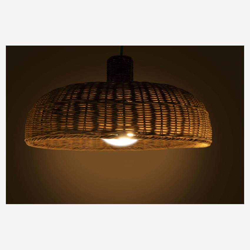 Lampenschirm aus Rattan - 50 x 26 cm - Naturfarben