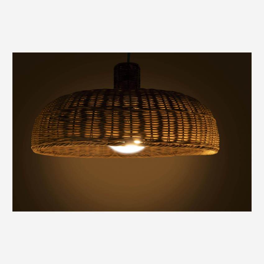 Lampenschirm aus Rattan - 50 x 26 cm - Naturfarben