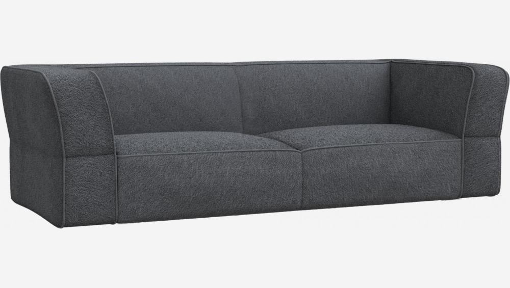 3-Sitzer-Sofa aus Stoff - Anthrazitgrau