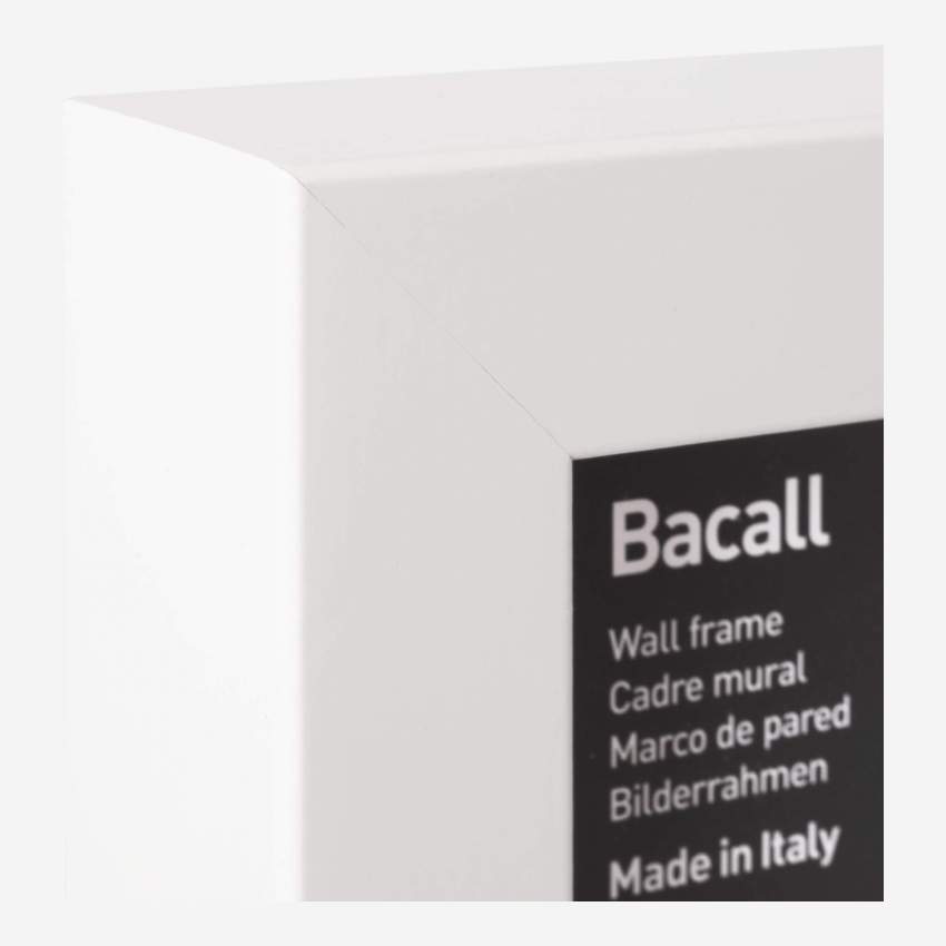 Bacall - Marco para fotos de Madera - 10 x 15 cm - Blanco - Habitat