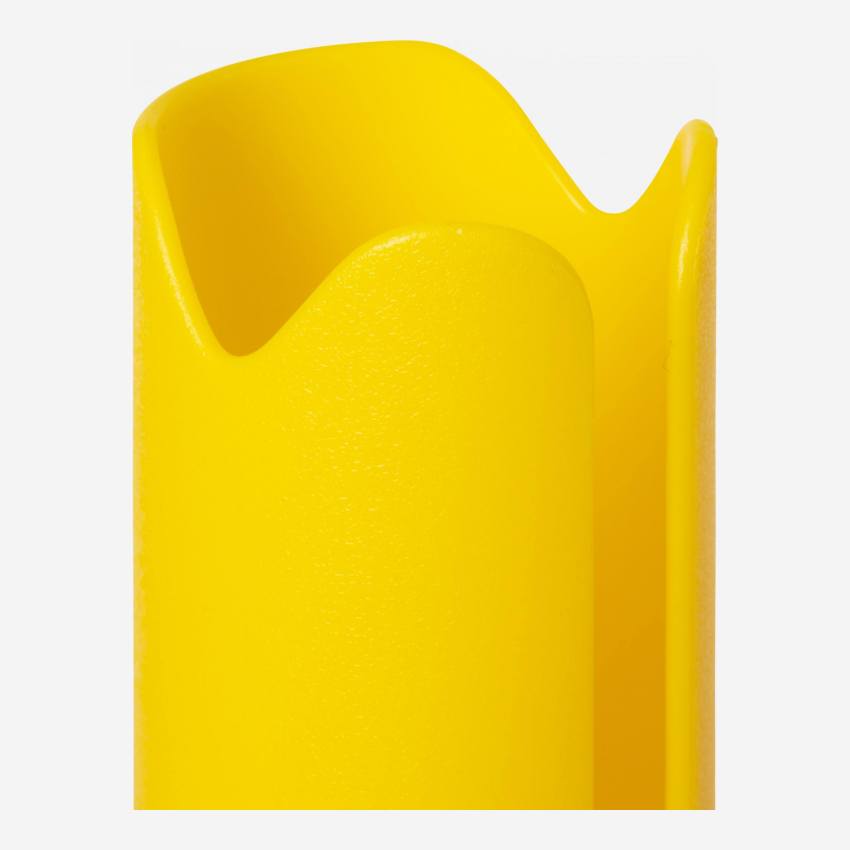Porta cápsulas de plástico - Amarillo