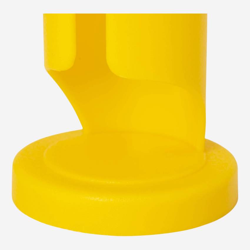 Porta cápsulas de plástico - Amarillo