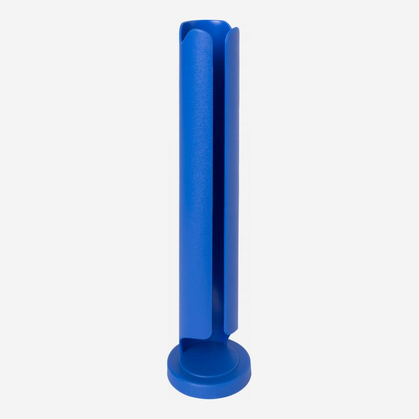 Porta cápsulas de plástico - Azul
