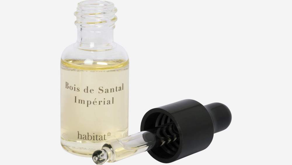 Perfume de ambiente com recarga - 2 x 15 ml - Aroma madeira de sândalo