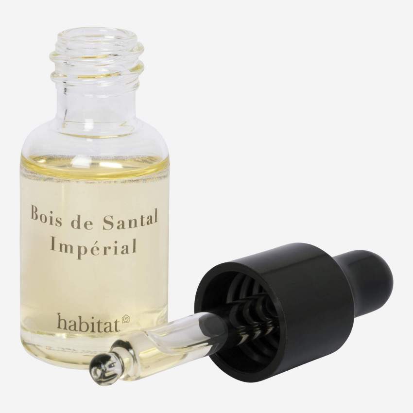 Perfume de ambiente com recarga - 2 x 15 ml - Aroma madeira de sândalo