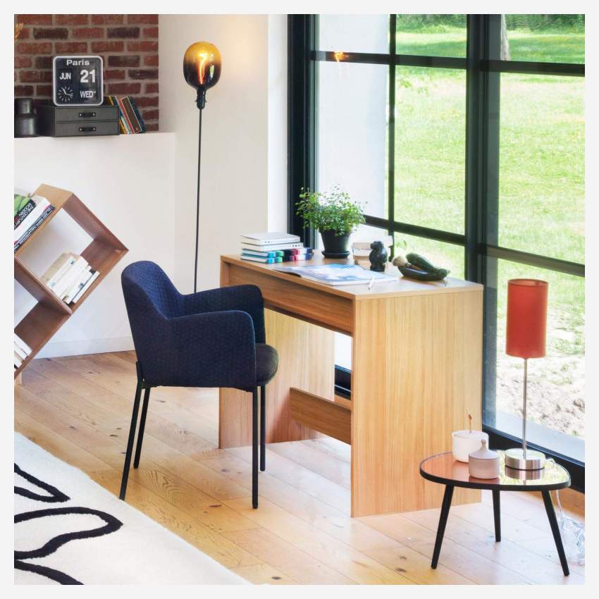 Schreibtisch aus Eiche mit Schublade - Naturfarben - Design by Marie Matsuura