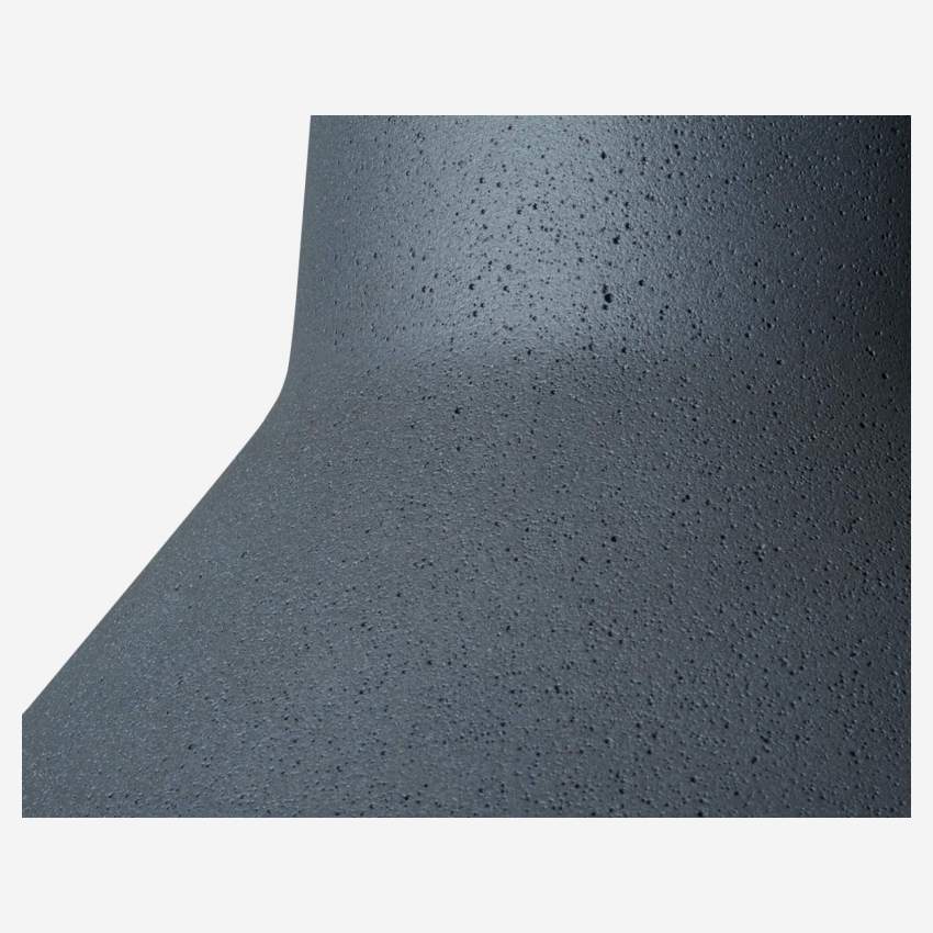 Hängeleuchte aus Sandstein - 40 x 32 cm - Grau 