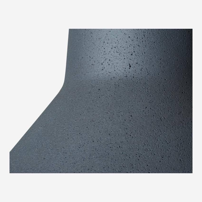 Hängeleuchte aus Sandstein - 40 x 32 cm - Grau 