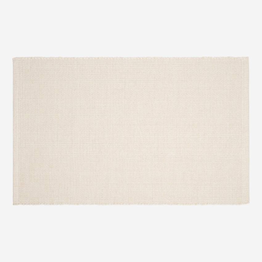 Tappeto in tessuto rasato - Cotone - 60 x 90 cm