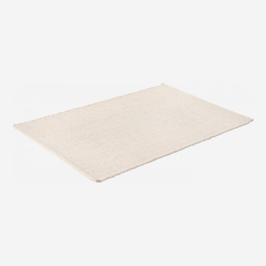 Tappeto in tessuto rasato - Cotone - 60 x 90 cm