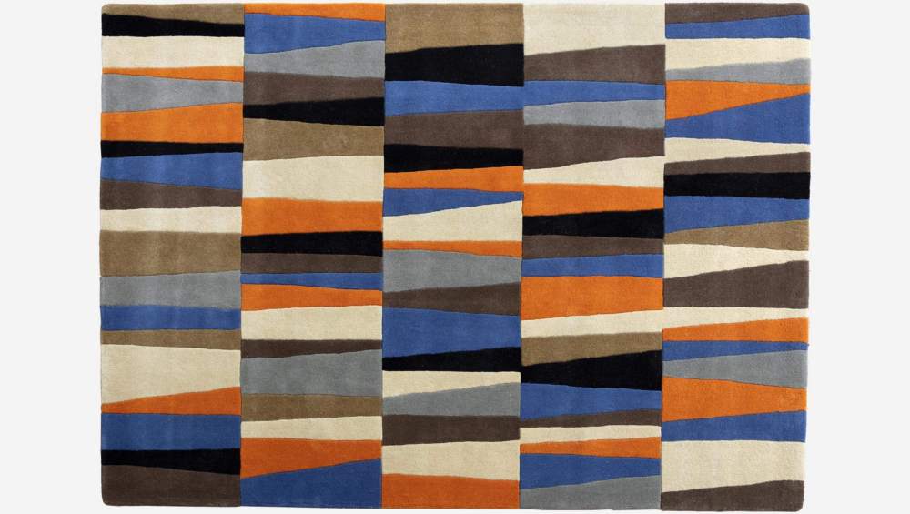 Getufteter Teppich aus Wolle - 250 x 350 cm - Design by Christian Ghion