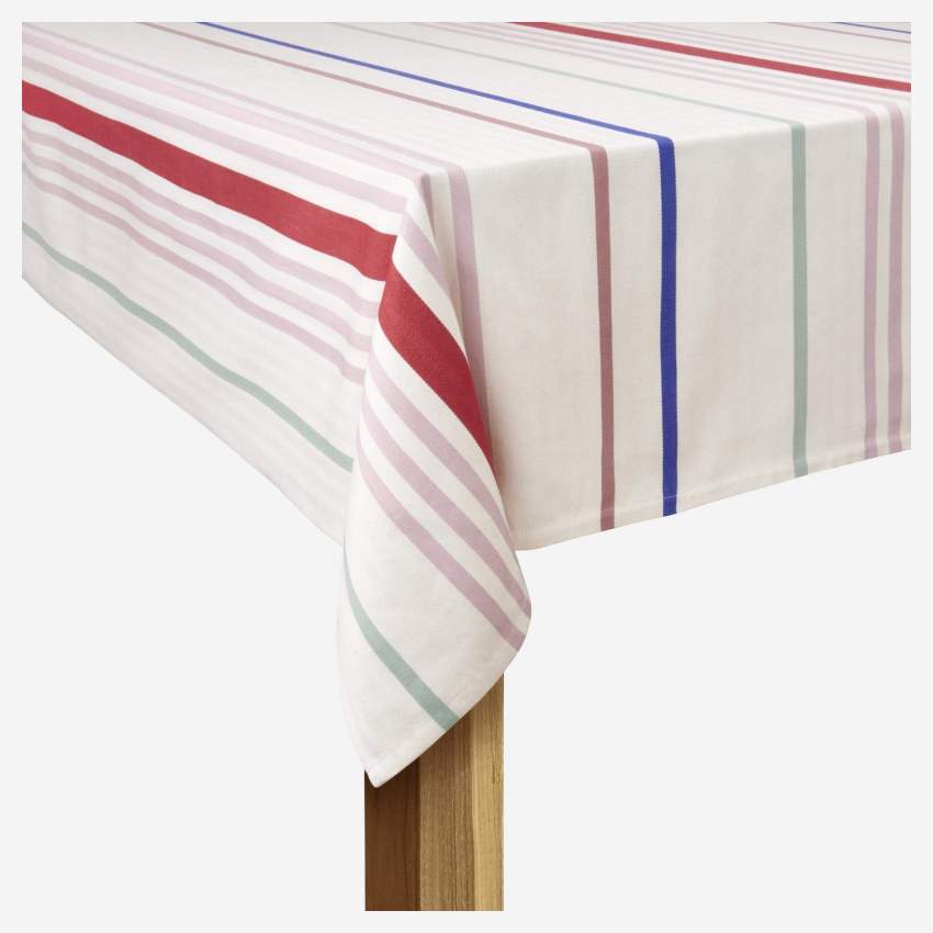 Tischdecke aus Baumwolle - 160 x 250 cm - Mehrfarbig