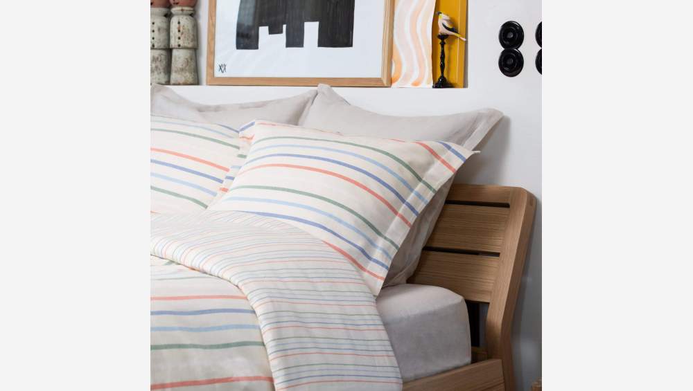 Parure de lit en coton - 240 x 260 cm - Multicolore - Design by Floriane Jacques