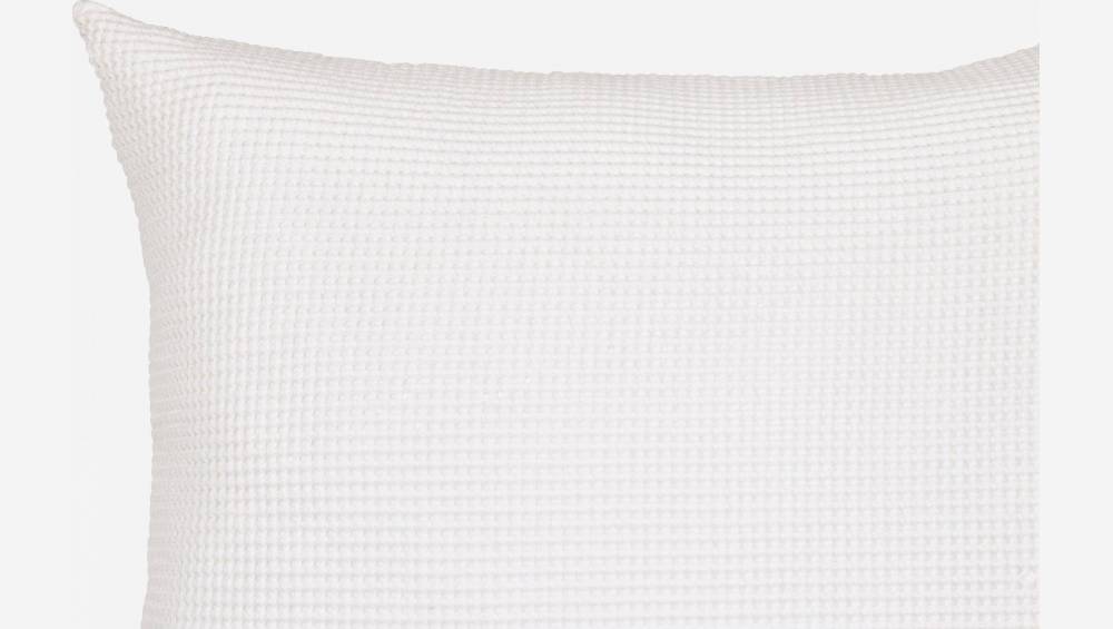 Almofada em algodão - 50 x 50 cm - Bege