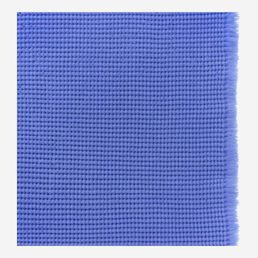 Plaid de Algodón - 130 x 170 cm - Azul