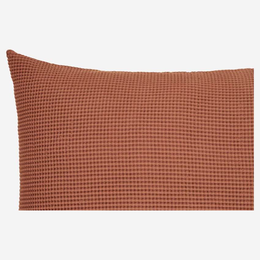 Cuscino in cotone - 50 x 50 cm - Marrone