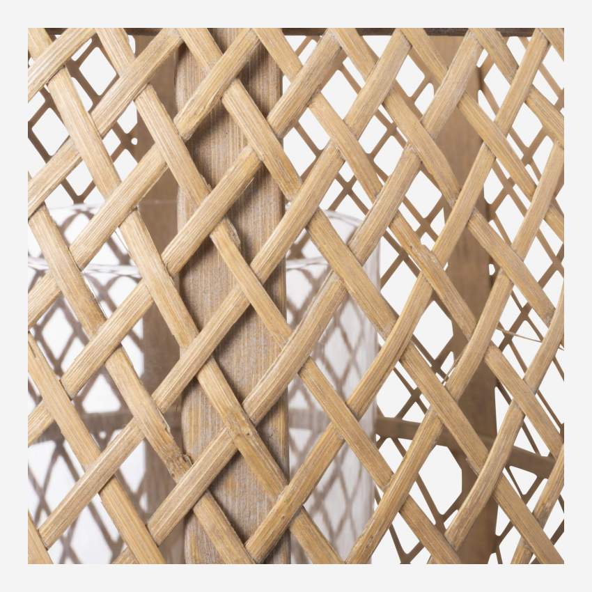 Farolillo de bambú -37 x 42 cm - Natural