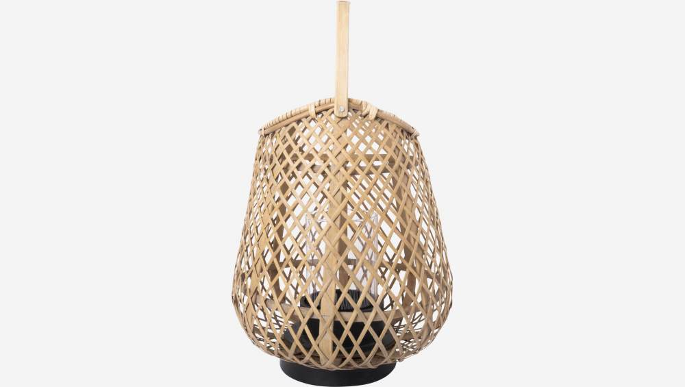 Lanterna in bambù - 27 x 34 cm - Naturale