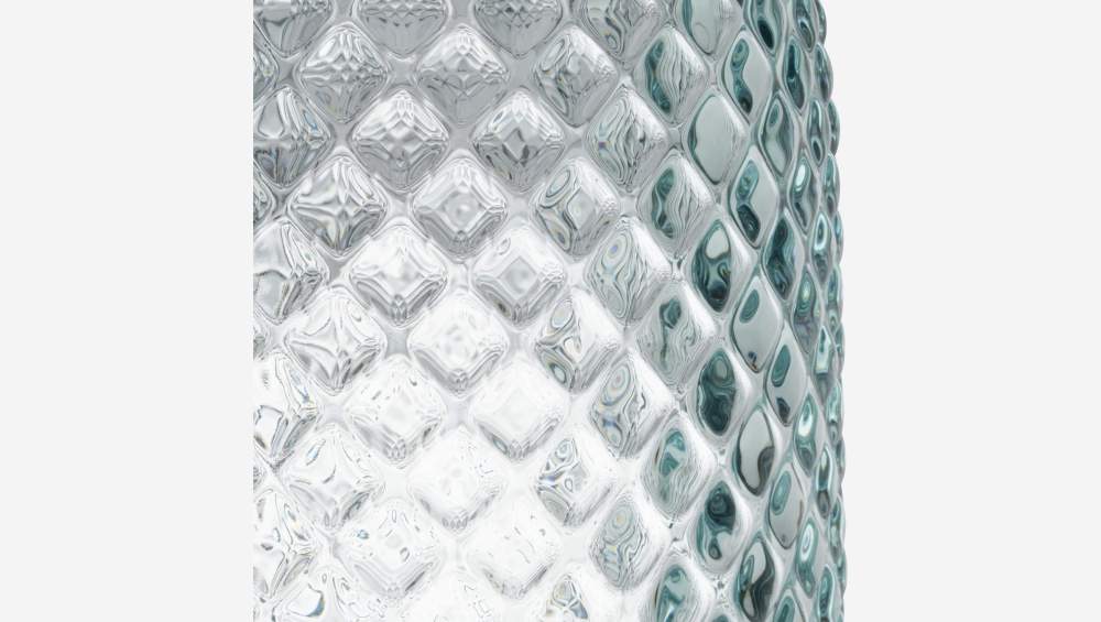 Vaso in vetro riciclato - 15 x 45 cm - Trasparente