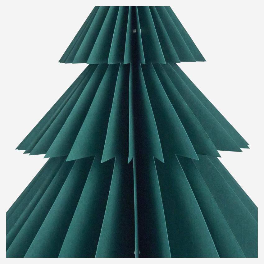 Décoration de Noël - Sapin en papier - 45 cm - Vert