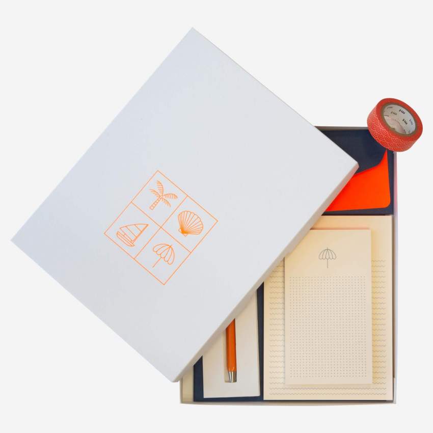 Geschenkdoos papierwaren - Design by Floriane Jacques 
